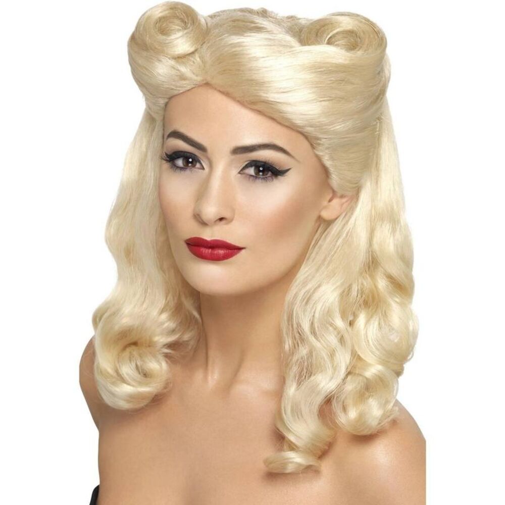 Smiffys Pin Up Wig / Blonde